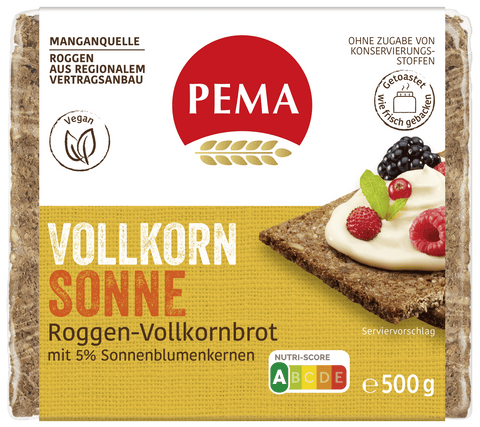 PEMA Whole Grain Sun 500g