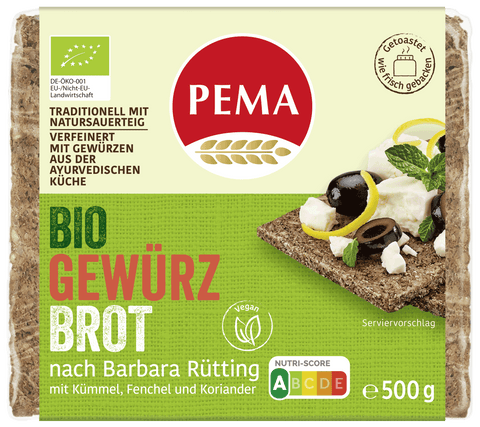 PEMA Organic Spiced Bread 500g