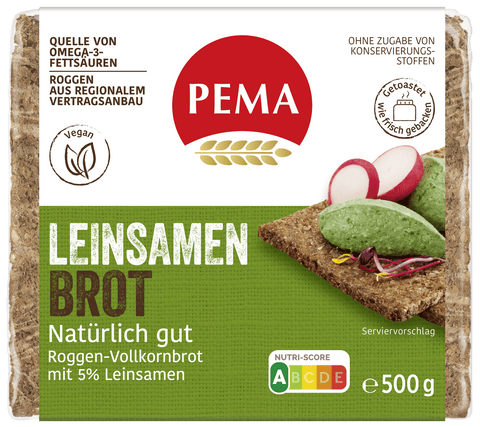 PEMA Linseed Bread 500g